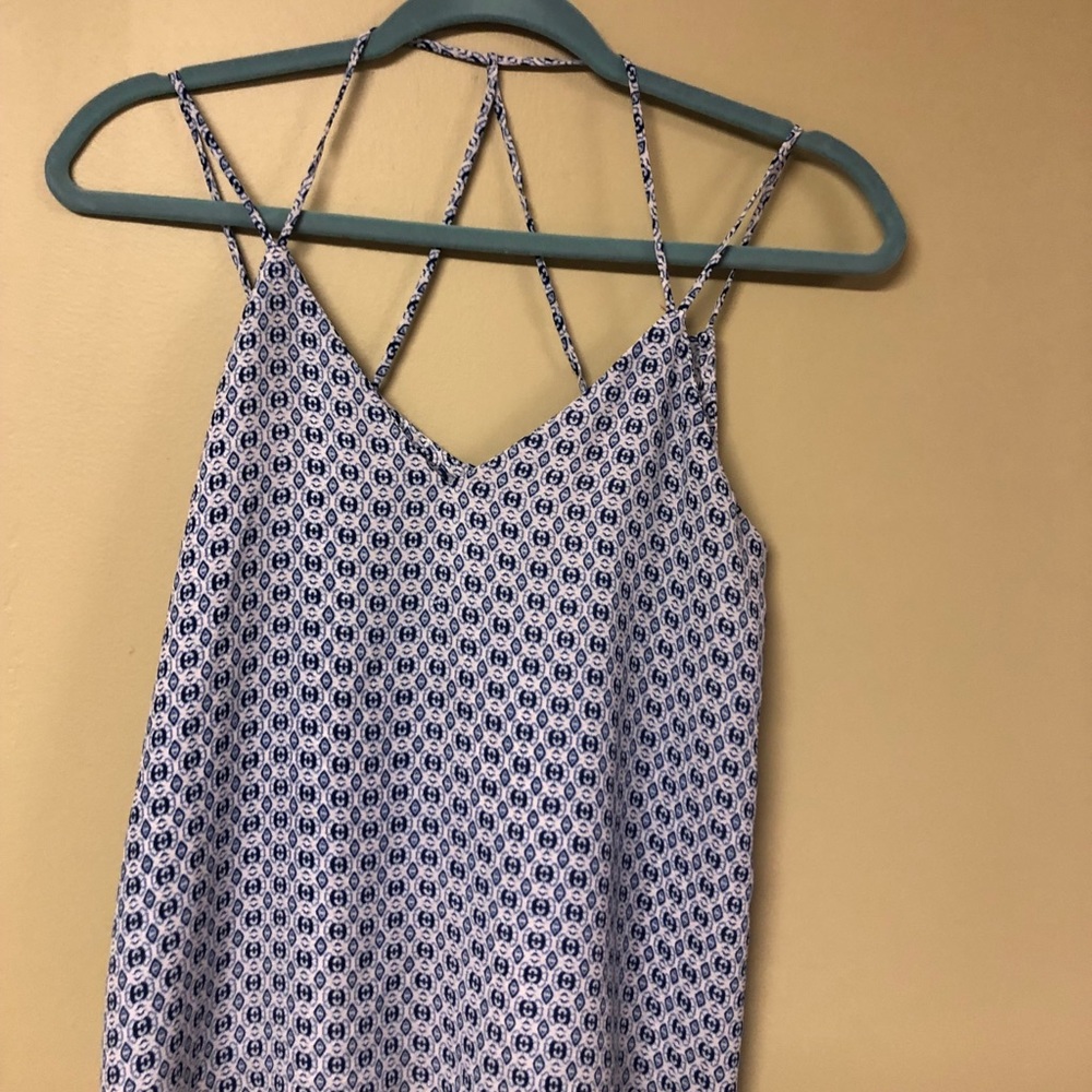 3/$20 Strappy Patterned Tank Top